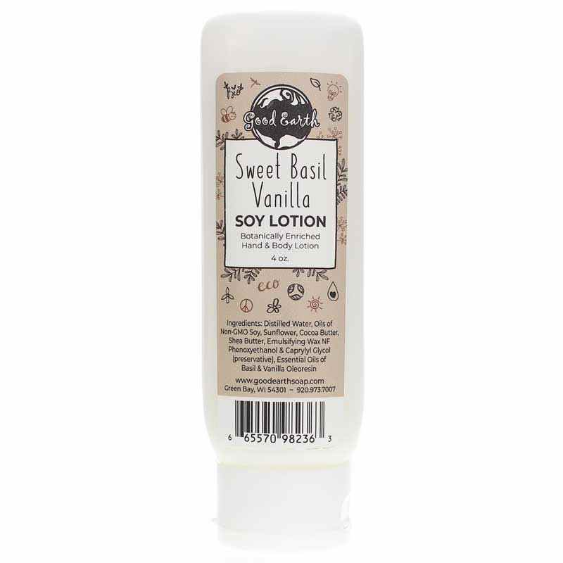 Soy Lotion Sweet Basil Vanilla